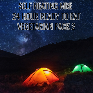 SELF HEATING 24 Hour Ready to Eat Pack 2 VEGETARIAN